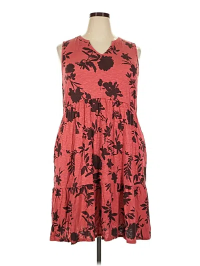 Pre-owned Maurices Casual Dress In Red