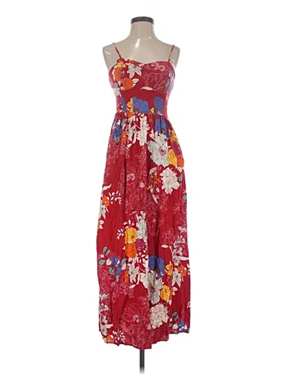 Pre-owned Maurices Casual Dress In Red