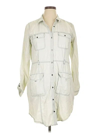 Pre-owned Maurices Casual Dress In White