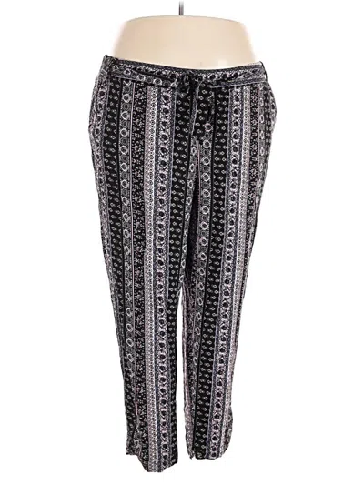 Pre-owned Maurices Casual Pants In Black