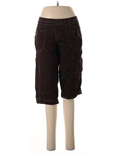 Pre-owned Maurices Casual Pants In Brown