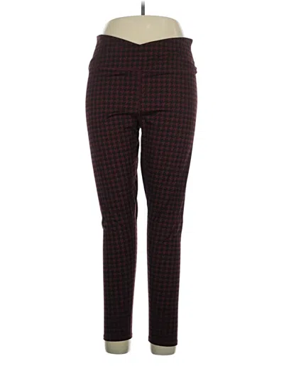 Pre-owned Maurices Casual Pants In Burgundy