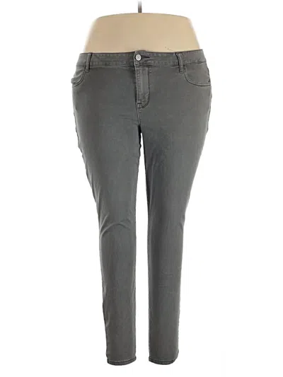 Pre-owned Maurices Casual Pants In Gray