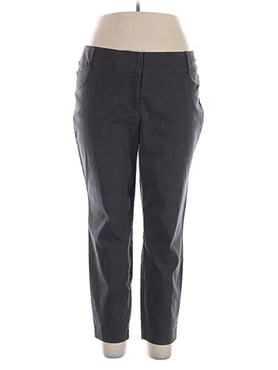 Pre-owned Maurices Casual Pants In Gray