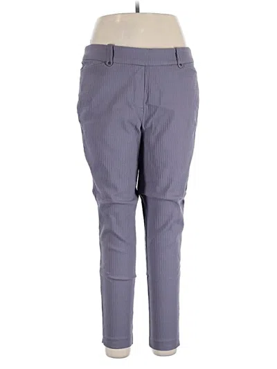 Pre-owned Maurices Casual Pants In Gray