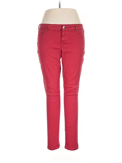 Pre-owned Maurices Casual Pants In Red