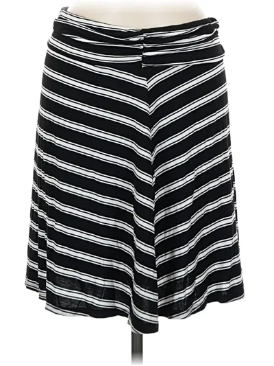 Pre-owned Maurices Casual Skirt In Black