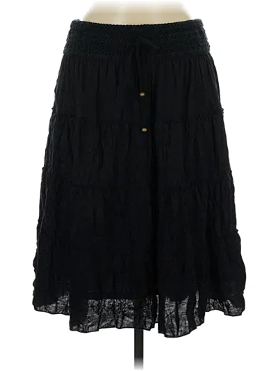 Pre-owned Maurices Casual Skirt In Black