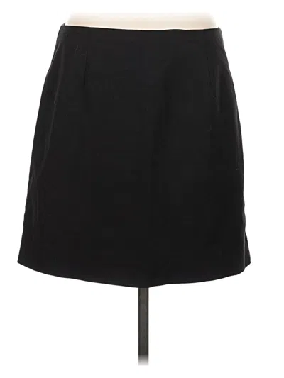 Pre-owned Maurices Casual Skirt In Black
