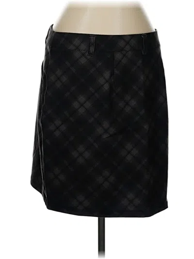 Pre-owned Maurices Casual Skirt In Black