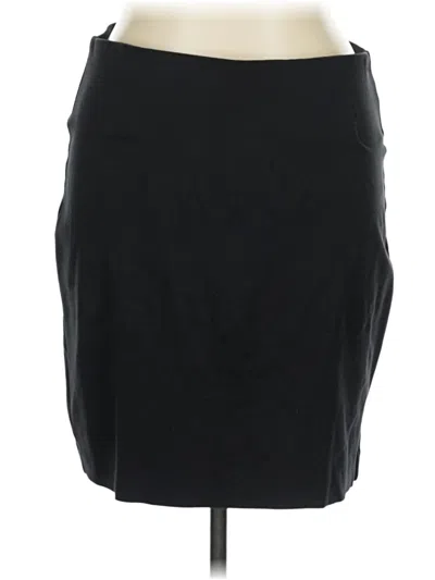 Pre-owned Maurices Casual Skirt In Black