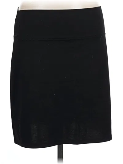 Pre-owned Maurices Casual Skirt In Black