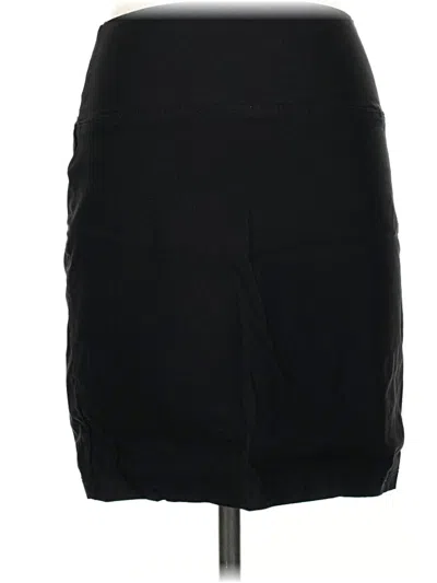 Pre-owned Maurices Casual Skirt In Black