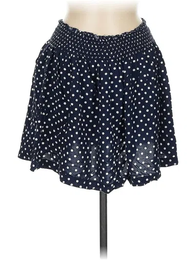 Pre-owned Maurices Casual Skirt In Blue