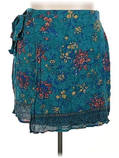 Maurices Casual Skirt In Blue