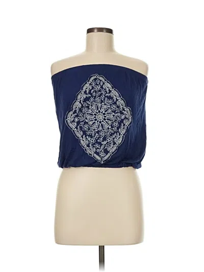 Pre-owned Maurices Casual Skirt In Blue