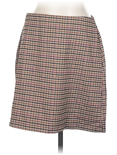 Pre-owned Maurices Casual Skirt In Brown