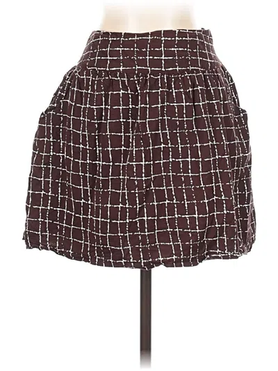Pre-owned Maurices Casual Skirt In Brown