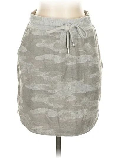 Pre-owned Maurices Casual Skirt In Gray