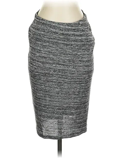 Pre-owned Maurices Casual Skirt In Gray