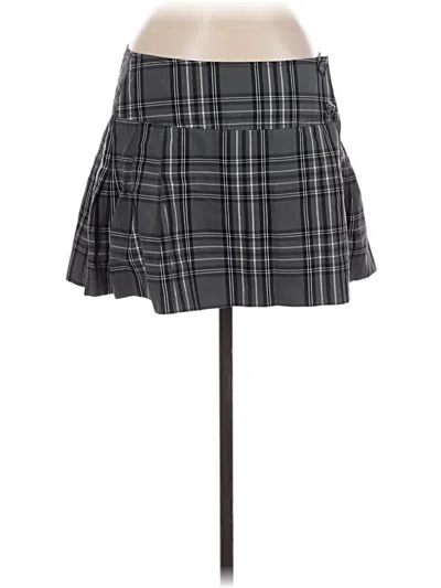 Pre-owned Maurices Casual Skirt In Gray