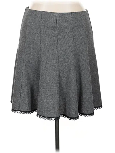 Pre-owned Maurices Casual Skirt In Gray