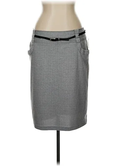 Maurices Casual Skirt In Gray
