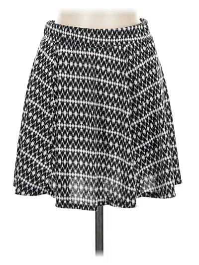 Pre-owned Maurices Casual Skirt In Gray