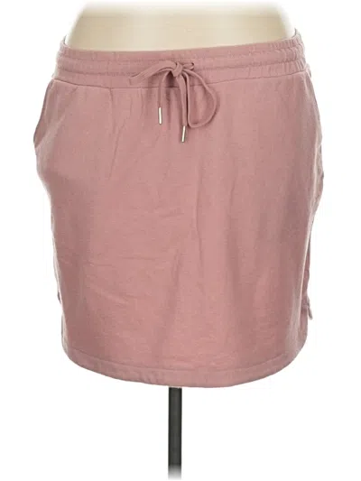 Pre-owned Maurices Casual Skirt In Pink