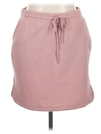 Pre-owned Maurices Casual Skirt In Pink