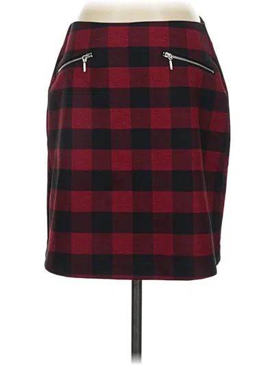 Pre-owned Maurices Casual Skirt In Red