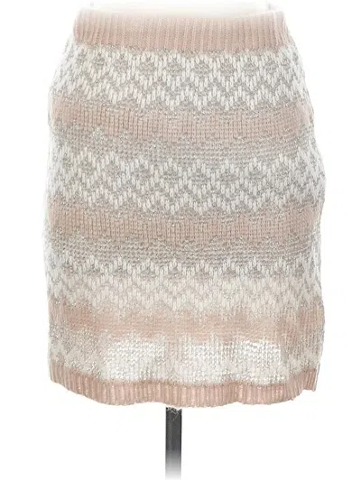 Pre-owned Maurices Casual Skirt In White