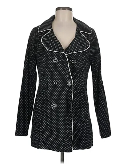 Pre-owned Maurices Coat In Black