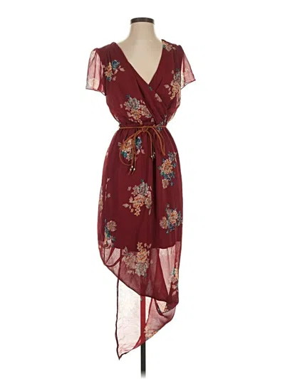 Pre-owned Maurices Cocktail Dress In Burgundy