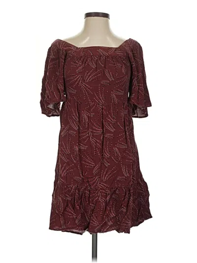 Pre-owned Maurices Cocktail Dress In Burgundy