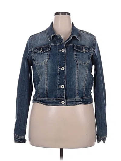 Pre-owned Maurices Denim Jacket In Blue