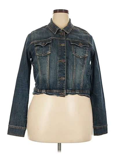 Pre-owned Maurices Denim Jacket In Blue
