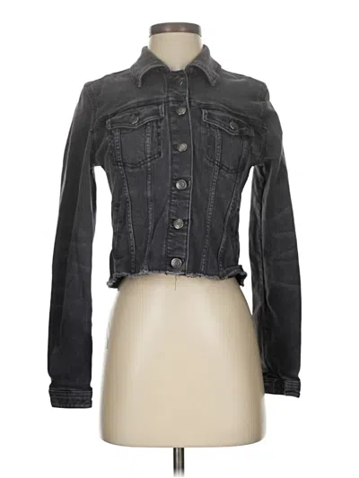 Pre-owned Maurices Denim Jacket In Gray