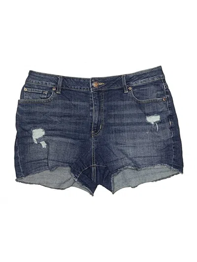 Pre-owned Maurices Denim Shorts In Blue