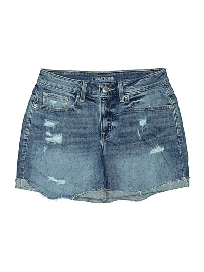 Pre-owned Maurices Denim Shorts In Blue