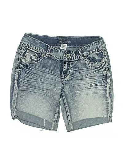 Pre-owned Maurices Denim Shorts In Blue