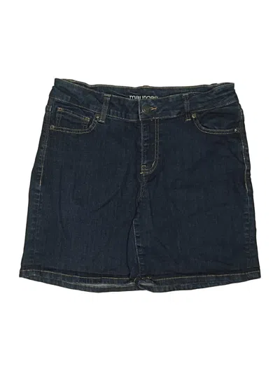 Pre-owned Maurices Denim Shorts In Blue