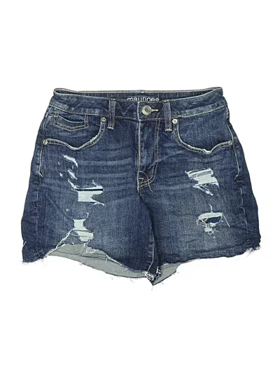 Pre-owned Maurices Denim Shorts In Blue