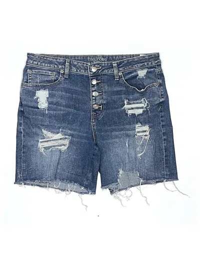 Pre-owned Maurices Denim Shorts In Blue