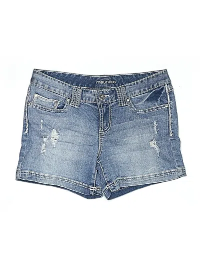 Pre-owned Maurices Denim Shorts In Blue