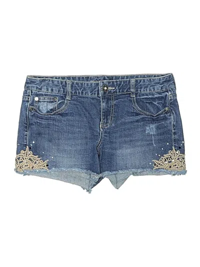 Pre-owned Maurices Denim Shorts In Blue