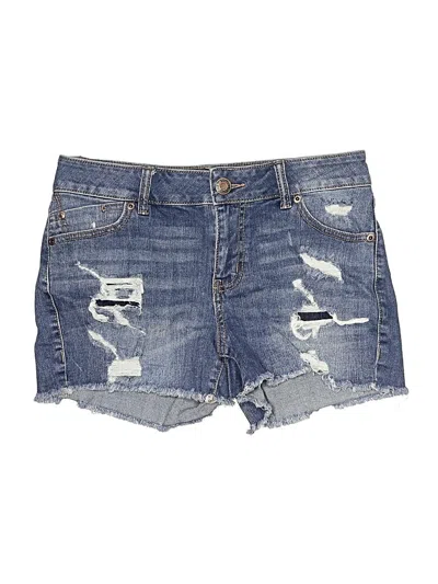 Pre-owned Maurices Denim Shorts In Blue