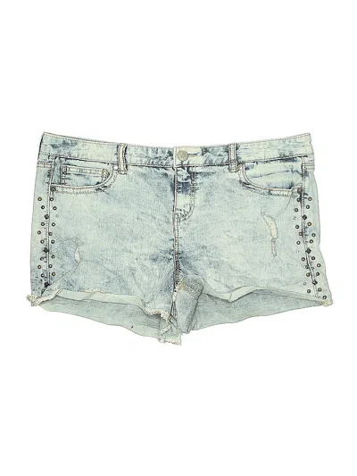 Pre-owned Maurices Denim Shorts In Blue