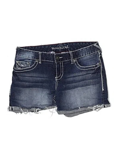Pre-owned Maurices Denim Shorts In Blue
