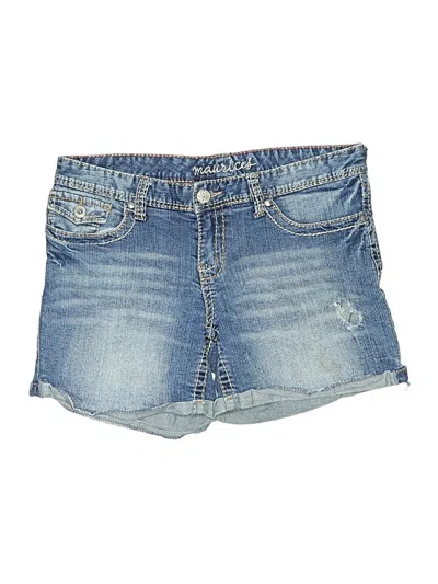 Pre-owned Maurices Denim Shorts In Blue